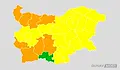 Оранжев код за горещини в петък