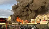 Пожар в сервиз за газови уредби във Варна