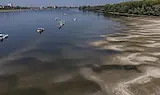 Нивото на Дунав в Хърватия доближава историческия минимум