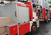 Гори бивше училище в центъра на Монтана