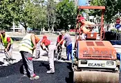Продължава кърпенето на улични дупки в Русе