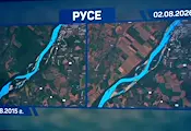 Сателити показаха безпрецедентното пресъхване на река Дунав