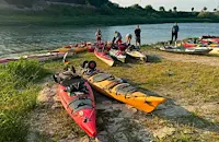 Сто лодки от регата ТИД акостираха в Русе