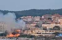 Пожар изпепели до основи ресторант в Созопол