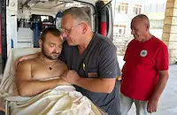 Спасеният в Русе украинец отпътува за родината си