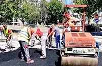 Продължава кърпенето на улични дупки в Русе