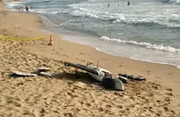 Морето изхвърли дрон на плаж "Кабакум" край Варна