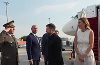 Володимир Зеленски е на първо официално посещение в Сърбия