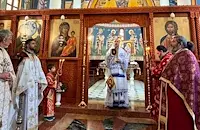 Отслужиха архиерейска литургия за Преображение в Басарбовския манастир