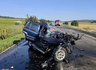 Шофьор загина при тежка катастрофа на пътя Русе - Варна