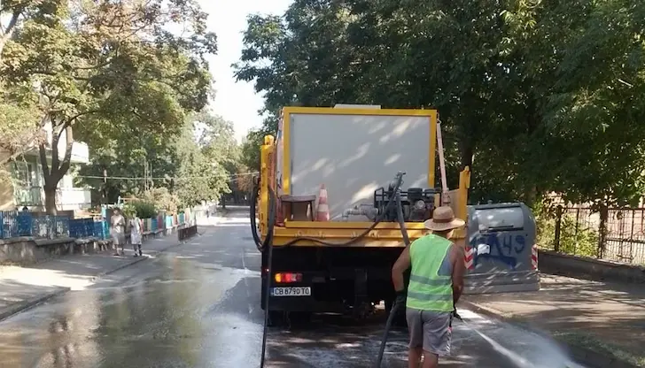 Седмичен график за почистване на улиците в Русе