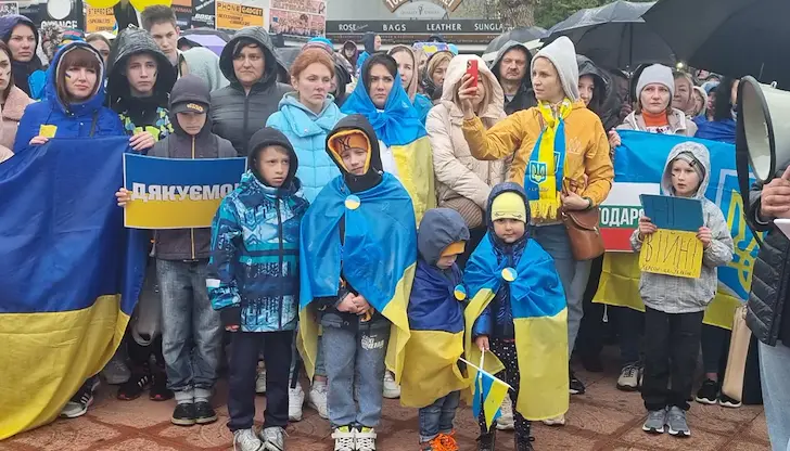 Расте броят на украинците с временна закрила Расте броят на украинците с временна закрила
