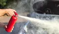Кола пламна в движение на улица "Атанас Буров"