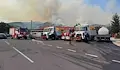 Горски служители участват в гасенето на пожара край село Димовци