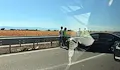 Катастрофа затруднява трафика на магистрала "Тракия"