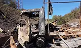 Първи кадри от взривения склад на "ЕМКО"