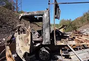 Първи кадри от взривения склад на "ЕМКО"