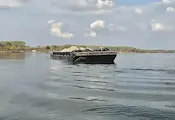 Кораб заседна край Корабия заради ниското ниво на Дунав