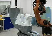 Сфинксът от Боровското съкровище "оживя" чрез триизмерен печат Сфинксът от Боровското съкровище "оживя" чрез триизмерен печат