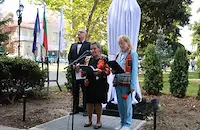 Принцеса Ангелика Солвей почете княз Батенберг в Русе