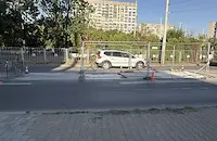 Ремонтират пропаднал участък на булевард „Цар Освободител“