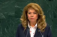 Илияна Йотова говори пред Общото събрание на ООН