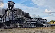 Работник загина при пожара в Бяла