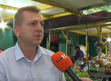 Евтини домати и краставици на пазара в Русе