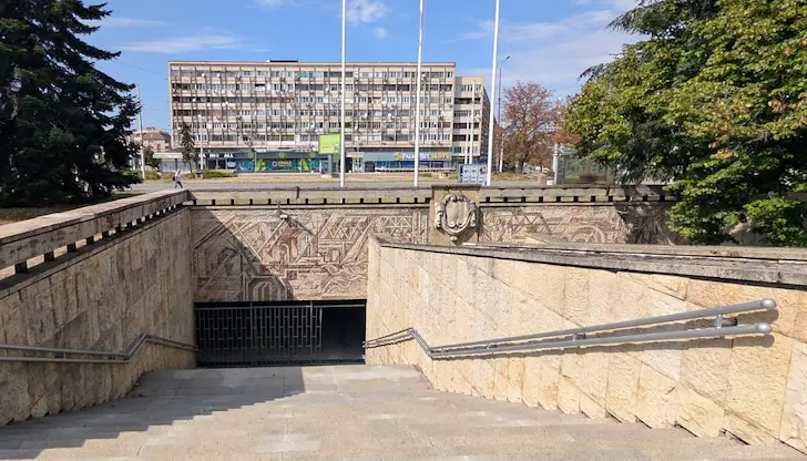 Завършване на ремонта на подлеза пред Централна жп гара Русе