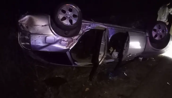 Петима младежи са настанени в болница след катастрофата Петима младежи са настанени в болница след катастрофата