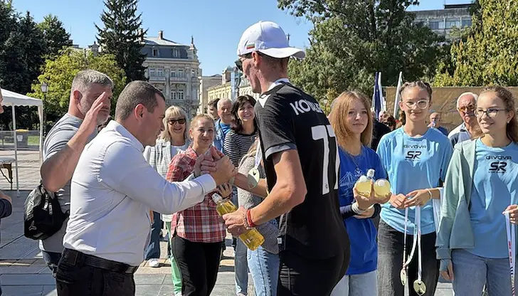 Русенският атлет Иван Андреев четвърти в пробега Гюргево - Русе