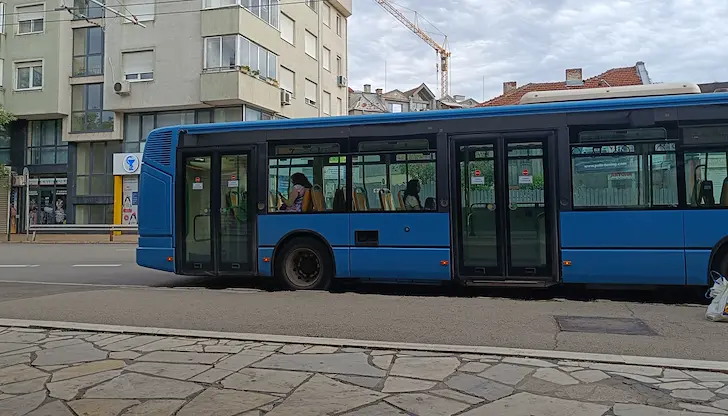 Промяна на маршрута на автобусна линия 19 в Русе