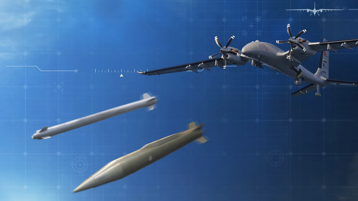 Турски дрон успешно изстреля балистична ракета UAV-300