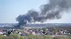 Пожар обхвана покрив на къща край Русе