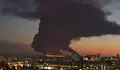 Голям пожар избухна на кораб край Сочи