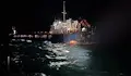 Първи кадри от среднощната спасителна акция в Черно море