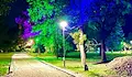 Осветиха велоалеите в Парка на младежта в Русе