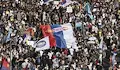 Над 150 000 души изпълниха площад „Славия“ в Белград преди изборите