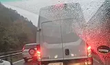 Катастрофа затруднява трафика на АМ "Хемус"