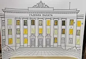 Русенски ученици рисуваха „Архитектура на справедливостта“