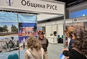 Община Русе представя торта „Гараш“ на изложение във Велико Търново