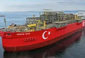 Турция пуска 300-метрова газова платформа в Черно море