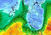 Метеорологичен модел прогнозира първи сняг в България