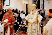 Епископ Тихон отслужи празнична литургия за Димитровден в село Борисово Епископ Тихон отслужи празнична литургия за Димитровден в село Борисово