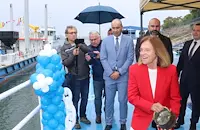 Кръстиха два нови кораба за поддръжка на Дунав в Русе