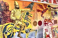 Учителка рисува осем години стенопис от 112 квадрата в Русе