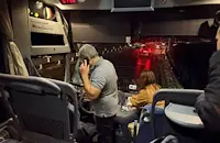 Маневра в последния момент спаси 40 души в автобус край Мездра