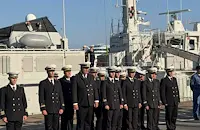 България прие противоминния кораб „Бриз“ от Белгия