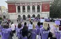 Служители от шест сектора излязоха на протест в Русе