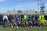Пътни полицаи от Русе изиграха приятелски мач в Гюргево